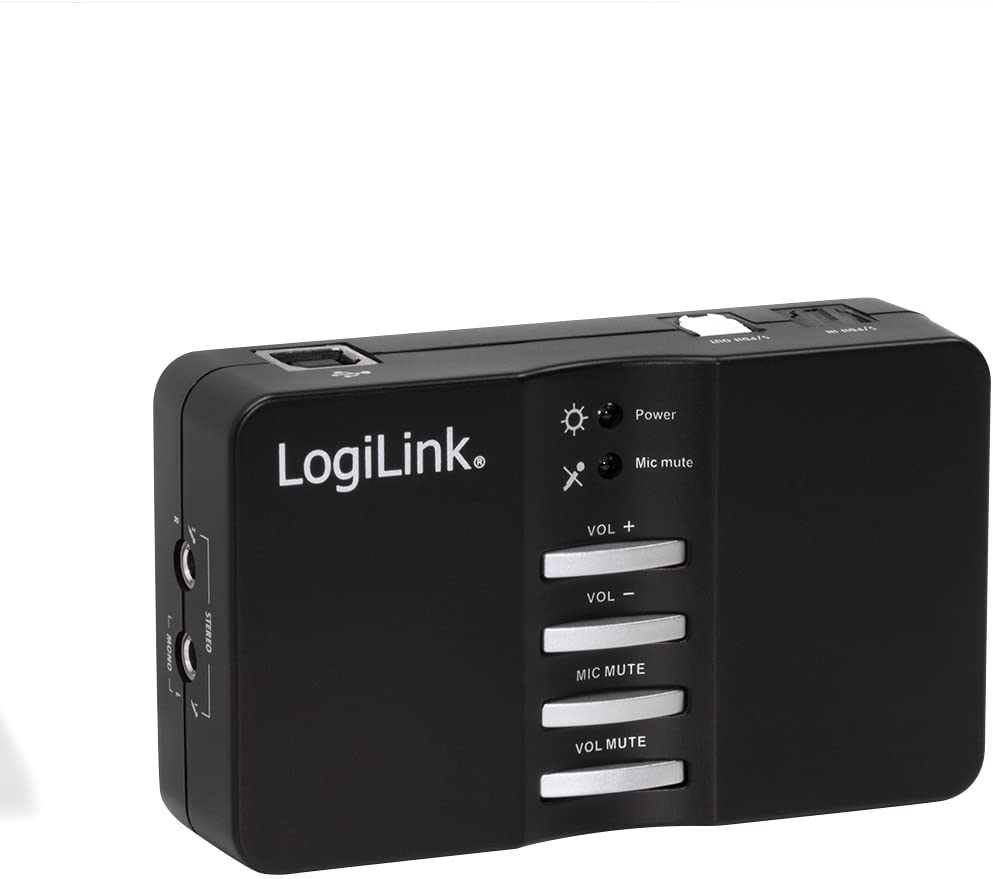 Tarjeta de Sonido Logilink 7.1 USB Box UA0099