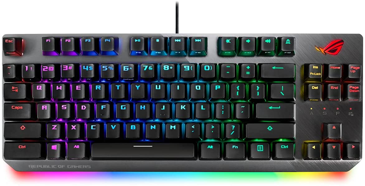 Teclado Asus ROG Strix Scope TKL RGB 