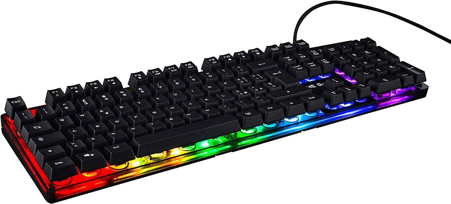 Keyboard Gaming The G-Lab Iridium RGB - DiscoAzul.com