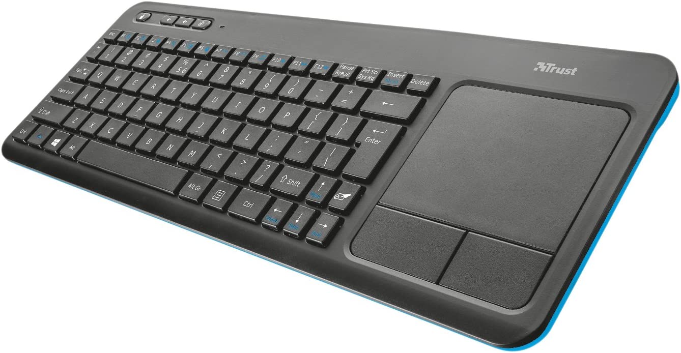 Teclado Multimedia Inalámbrico Trust Veza con Touchpad