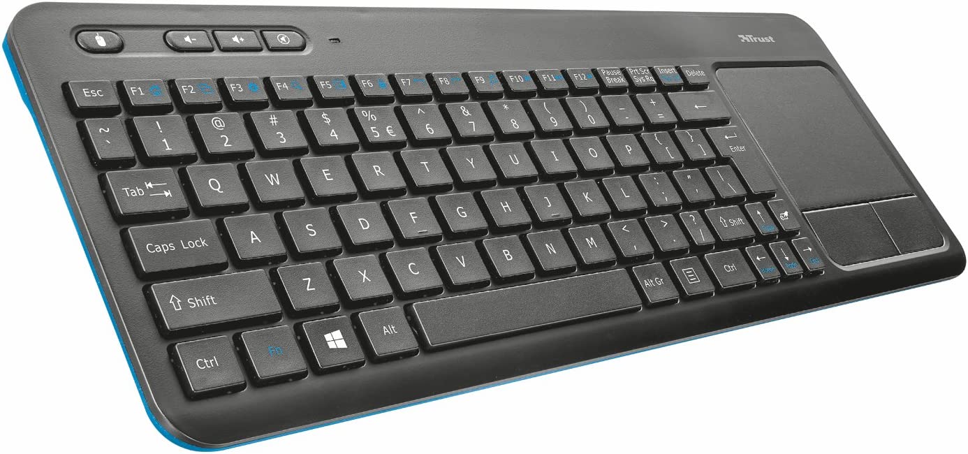 Teclado Inalambrico Trust Veza con Touchpad para Smart Tv