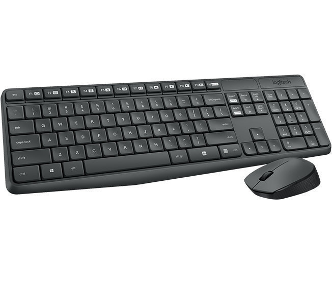 Ratón y Teclado inalámbricos Logitech MK235