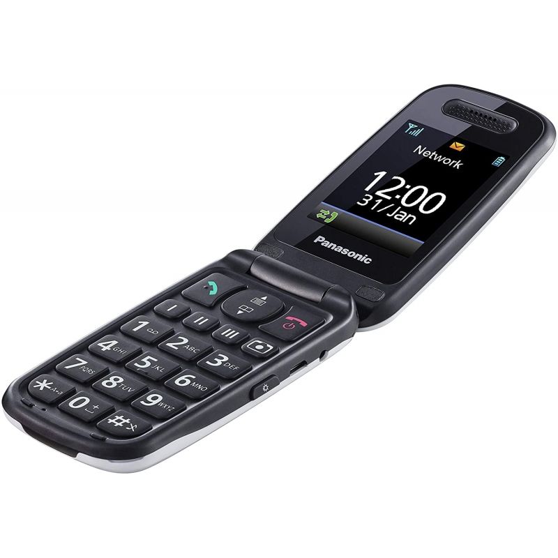 Teléfono Móvil Panasonic KX-TU456EXWE para Personas Mayores Blan