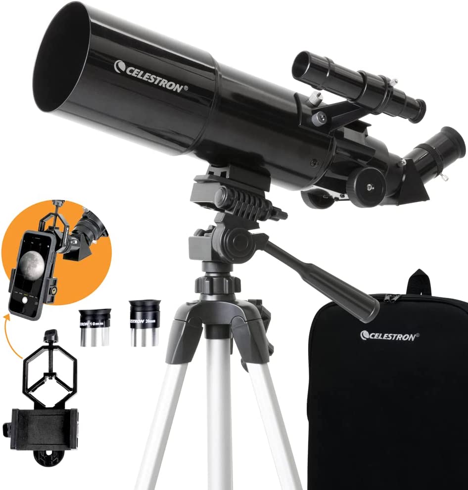 Telescopio terrestre KONUSPOT 80 con adaptador a cámara y smartphone -  Carreras Web - Tienda Foto Vídeo Cámaras TV Sony Telefónica Telefonía.