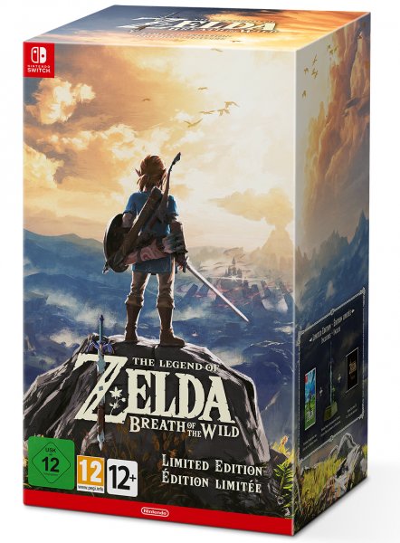 contar hasta Hábil muestra The Legend of Zelda: Breath of the Wild (Collector's Edition) Sw