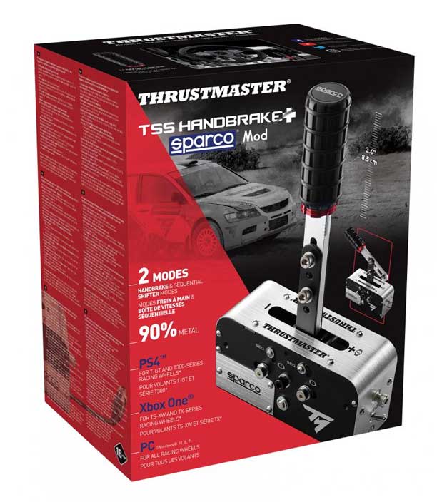 Thrustmaster TSS Sparco Mod + Add-On PS4/Xbox One/PC - Freno de Mano