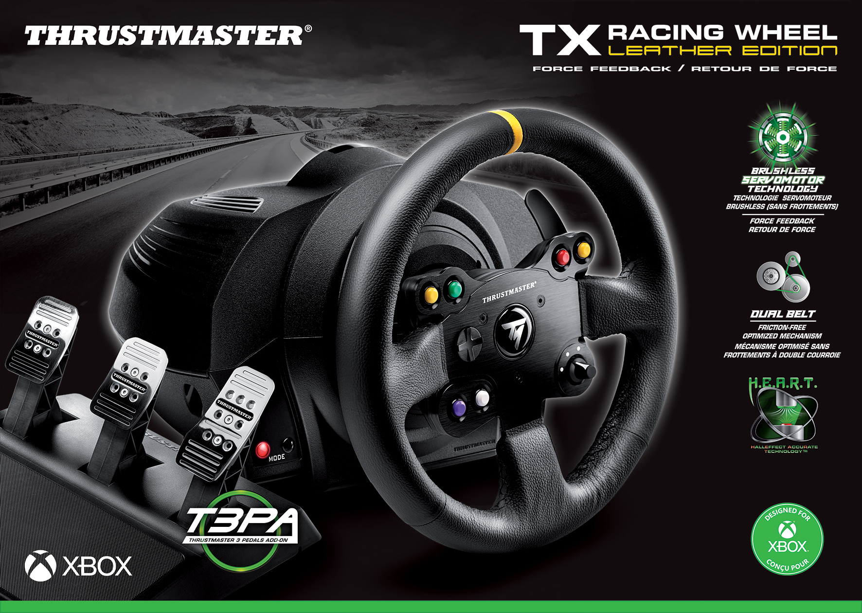 TX Racing Wheel Leather Edition - SIMULATION DE COURSE