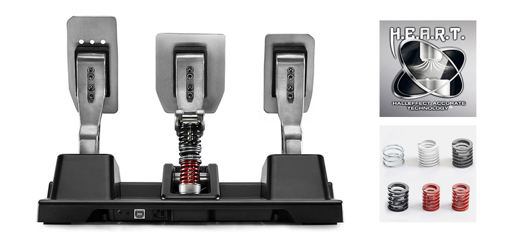 Thrustmaster T-LCM Pedals — Pedales profesionales magnéticos y con