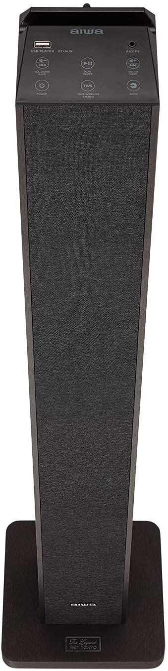 TORRE DE SONIDO AIWA TSBT-270WD MADERA 50W – Electrocash Electrodomésticos