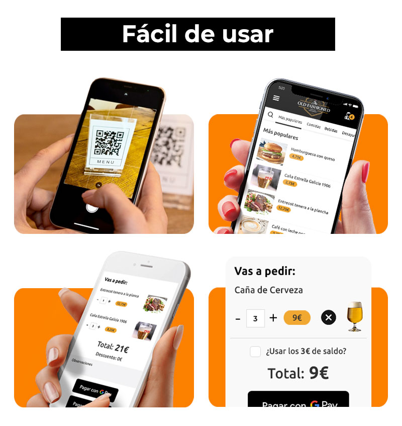 Fácil de usar