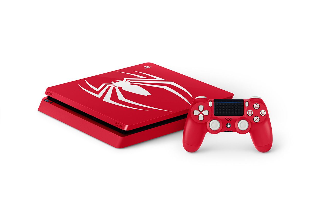 Videoconsola PS4 1tb Roja  Marvel´s Spider-Man Limited Edition