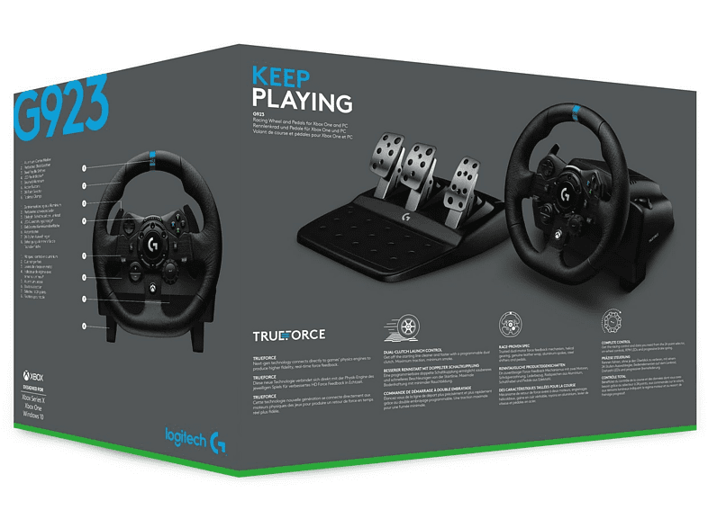 Análisis del volante Logitech G923 para PS4, Xbox One y PC